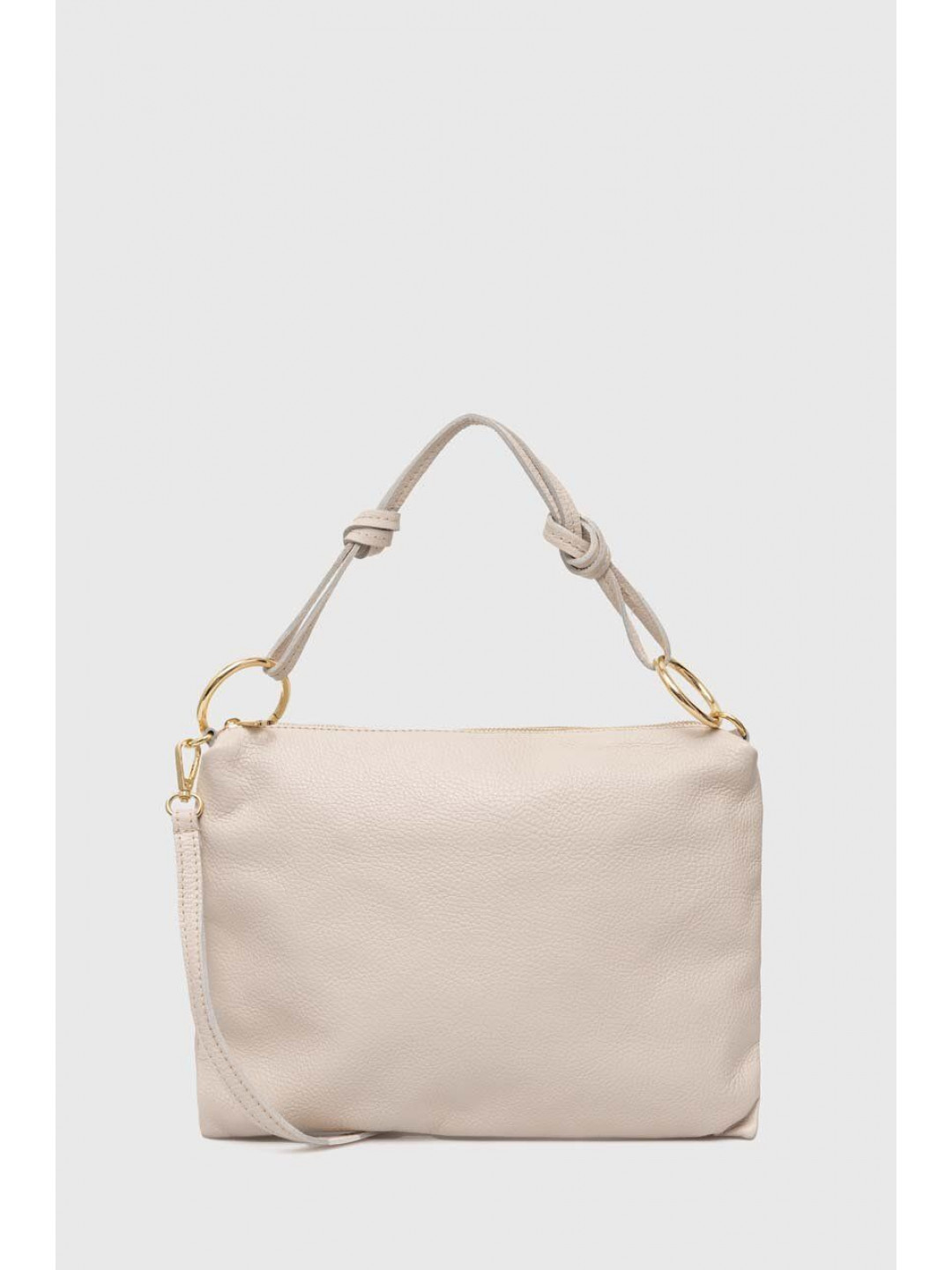 Kožená kabelka Answear LAB béžová barva